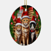 Cute  katten  keramisch ornament (Rechts)