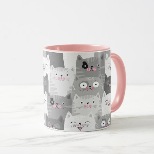 Cute Katten Mok (Voorkant rechts)