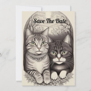 Cute Kattenkoppel  Kaart