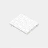 Cute-kattenpatroon Post-it® Notes (Schuin)