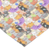 Cute-kattenpatroon Tafelkleed (Gekanteld)