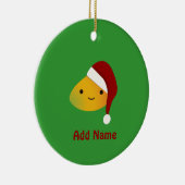 Cute Kawai Christmasi Mango Keramisch Ornament (Rechts)
