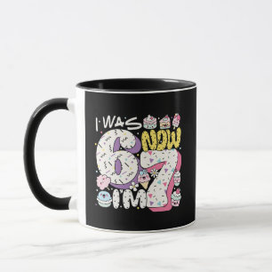 Cute Kawaii 7e Verjaardag Zoete Traktaties Koffiem Mok