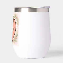 Cute Kawaii Aardbei Wijn Tumbler