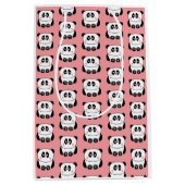 Cute kawaii-achtige panda-cadeautas medium cadeauzakje (Voorkant)