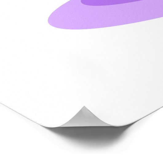 Cute Kawaii Afrocado Poster (Hoek)