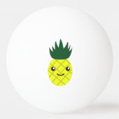 Cute Kawaii Ananas Pingpongbal (Achterkant)