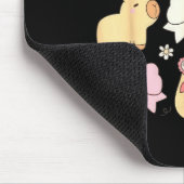 Cute Kawaii Animals And Nk Coquette Bows Aesthetic Muismat (Hoek)