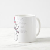 Cute Kawaii Anime Snow for Deer Aesthetic Japans Koffiemok (Voorkant rechts)