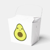 Cute Kawaii Avocado Bedankdoosjes (Voorkant Zijde)