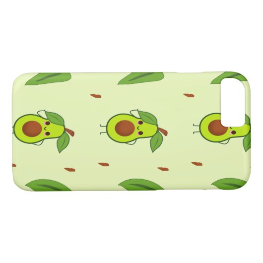Cute kawaii avocado Case-Mate iPhone case (Achterkant (Horizontaal))