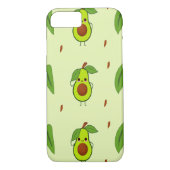 Cute kawaii avocado Case-Mate iPhone case (Achterkant)