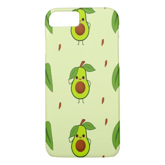 Cute kawaii avocado Case-Mate iPhone case (Achterkant)