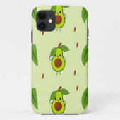 Cute kawaii avocado Case-Mate iPhone case (Achterkant)
