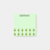 Cute Kawaii Avocado Funny School Memo Post-it® Notes (Voorkant)