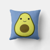Cute Kawaii Avocado Kussen (Achterkant)
