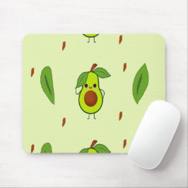 Cute kawaii avocado muismat
