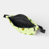 Cute kawaii avocado on green heuptasje (Open)
