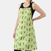 Cute kawaii avocado on green schort (Insitu)