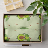 Cute kawaii avocado tissuepapier (Geschenk)