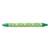 Cute kawaii avocado zwarte inkt pen (Voorkant)