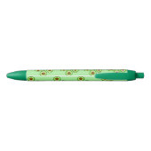 Cute kawaii avocado zwarte inkt pen (Achterkant)
