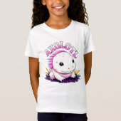 Cute Kawaii Axolotl T-shirt (Voorkant)