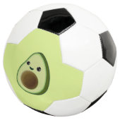 Cute Kawaii Baby Avocado Drawing Voetbal (Drie kwart)