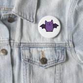 Cute Kawaii Baby Bat Ronde Button 5,7 Cm (In situ)