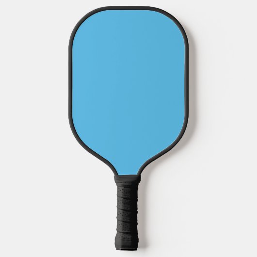 Cute Kawaii baby gestreept roze en blauwe kattenki Pickleball Paddle (Achterkant)