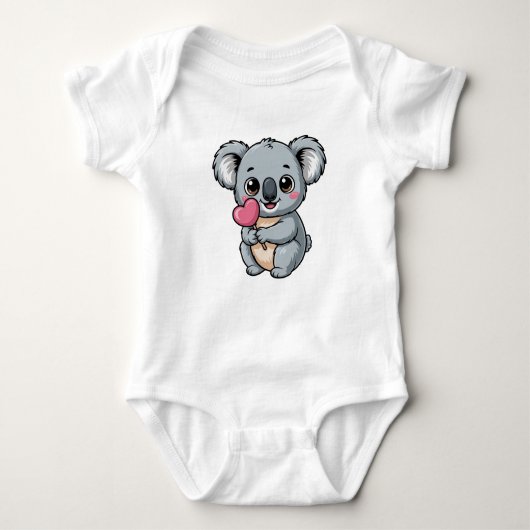 Cute Kawaii Baby Koala Romper (Voorkant)