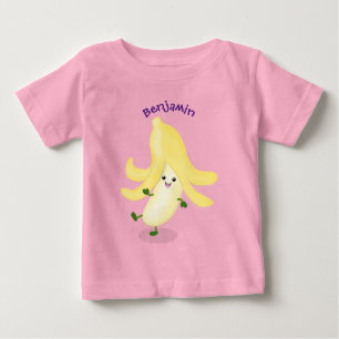 Cute kawaii banana cartoon