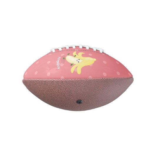 Cute kawaii banana cartoon american football (Gedraaid 270)