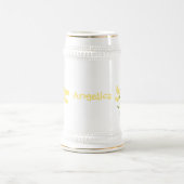 Cute kawaii banana cartoon bierpul (Center)