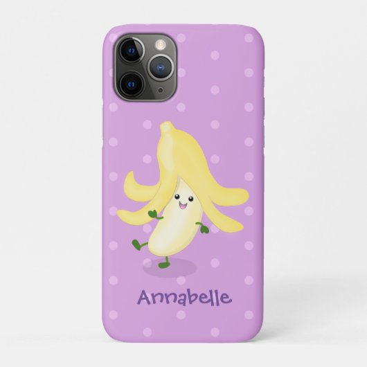 Cute kawaii banana cartoon Case-Mate iPhone case (Achterkant)
