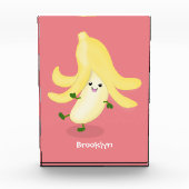 Cute kawaii banana cartoon fotoblokken (Voorkant)
