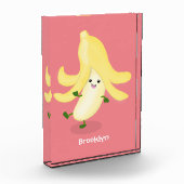 Cute kawaii banana cartoon fotoblokken (Links)
