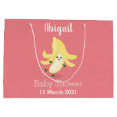 Cute kawaii banana cartoon groot cadeauzakje (Achterkant)