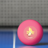 Cute kawaii banana cartoon pingpongbal (Net)