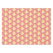 Cute kawaii banana cartoon tafelkleed (Voorkant (Horizontaal))