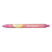 Cute kawaii banana cartoon zwarte inkt pen (Voorkant)