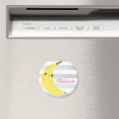 Cute Kawaii Banana Personalized Magneet (Insitu (Vaatwasser))