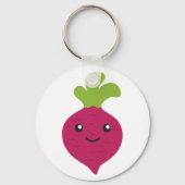 Cute Kawaii Beet Sleutelhanger (Voorkant)