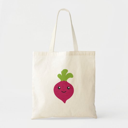 Cute Kawaii Beet Tote Bag (Voorkant)