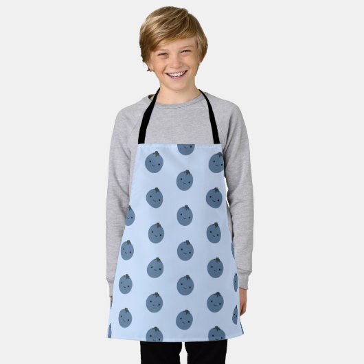 Cute Kawaii Blueberry Schort (Gedragen)