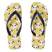 Cute Kawaii Blushing Panda Face Pattern Teenslippers (Voetbed)