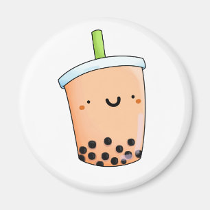 Cute Kawaii Boba Tea Magneet