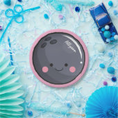 Cute Kawaii Bowling Ball Personalized Sport Thema Papieren Bordje (Feest)