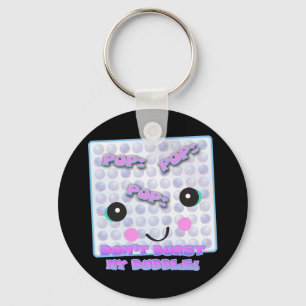 Cute Kawaii Bubble Wrap Sleutelhanger