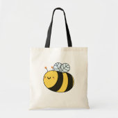 Cute Kawaii Bumble Bee Tote Bag (Voorkant)